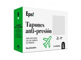 Eps! tapones antipresión para el oído talla S 2u Imagen del producto Eps! tapones antipresión para el oído talla S 2u