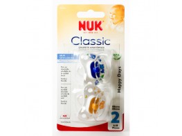 Nuk Nukete chupete de silicona talla 2 2u Imagen del producto Nuk Nukete chupete de silicona talla 2 2u