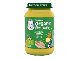 Gerber Organic guiso patata pollo 190gr Imagen del producto Gerber Organic guiso patata pollo 190gr