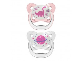 DrBrown's chupete preventivo nocturno rosa 6-18 meses Imagen del producto DrBrown's chupete preventivo nocturno rosa 6-18 meses