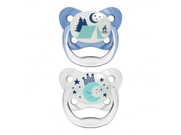 DrBrown's chupete preventivo nocturno azul 6-18 meses Imagen del producto DrBrown's chupete preventivo nocturno azul 6-18 meses
