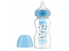 Dr.Brown's biberón b/ancha azul bosque options 270ml Imagen del producto Dr.Brown's biberón b/ancha azul bosque options 270ml