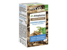 Arkopharma Arkocapsulas Ashwagandha Bio 45 cápsulas Imagen del producto Arkopharma Arkocapsulas Ashwagandha Bio 45 cápsulas
