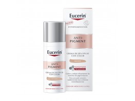 Eucerin antipigment crema día color 50ml Imagen del producto Eucerin antipigment crema día color 50ml