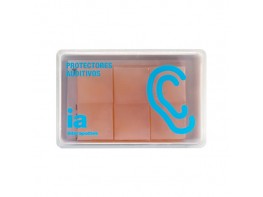 Interapothek tapones de oídos de silicona moldeable 6uds Imagen del producto Interapothek tapones de oídos de silicona moldeable 6uds
