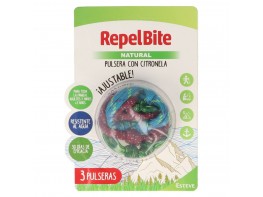 Repel Bite Natural pulsera antimosquitos 3u Imagen del producto Repel Bite Natural pulsera antimosquitos 3u