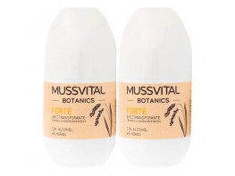 Mussvital Botanics Forte desodorante duplo 75ml+75ml Imagen del producto Mussvital Botanics Forte desodorante duplo 75ml+75ml