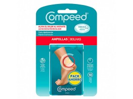 Compeed ampollas medianas pack ahorro 10u Imagen del producto Compeed ampollas medianas pack ahorro 10u