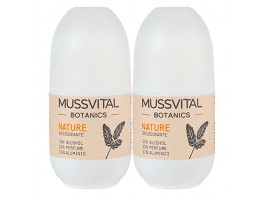 Mussvital Botanics Nature desodorante duplo 75ml+75ml Imagen del producto Mussvital Botanics Nature desodorante duplo 75ml+75ml