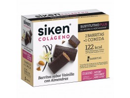 Siken sustitutivo colágeno barrita vainilla 8u Imagen del producto Siken sustitutivo colágeno barrita vainilla 8u