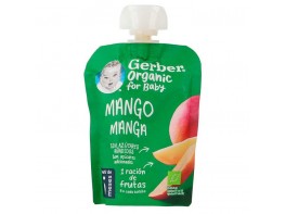 Nestle Gerber pouch organic mango 90gr Imagen del producto Nestle Gerber pouch organic mango 90gr