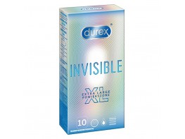 Durex Invisible preservativo talla XL 10u Imagen del producto Durex Invisible preservativo talla XL 10u