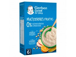Gerber multicereales fruta 0% 270g Imagen del producto Gerber multicereales fruta 0% 270g