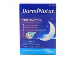 Dorminatur triple accion 30 comprimidos Imagen del producto Dorminatur triple accion 30 comprimidos