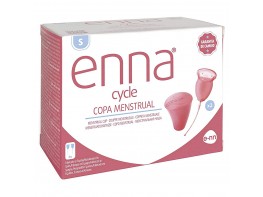 Enna Cycle - Easy Cup copas menstruales + caja esterilizadora talla S 2u + 1u Imagen del producto Enna Cycle - Easy Cup copas menstruales + caja esterilizadora talla S 2u + 1u