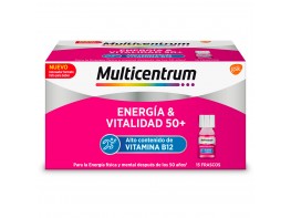Multicentrum Energía & Vitalidad 50+ 15frascos Imagen del producto Multicentrum Energía & Vitalidad 50+ 15frascos