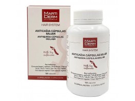 Martiderm anticaida mujer 120 capsulas. Imagen del producto Martiderm anticaida mujer 120 capsulas.