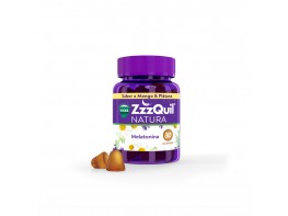 Zzzquil NATURA gummies plátano y mango de melatonina 1mg y valeriana
30u. Imagen del producto Zzzquil NATURA gummies plátano y mango de melatonina 1mg y valeriana
30u.