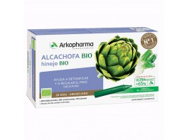 Arkofluido alcachofa hinojo 20 ampollas Imagen del producto Arkofluido alcachofa hinojo 20 ampollas
