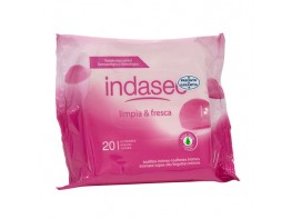 Indasec toallitas higiene intima 20 uds Imagen del producto Indasec toallitas higiene intima 20 uds