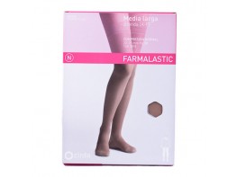 MEDIA FARMALASTIC LARGA BL CN BEIG T/EG Imagen del producto MEDIA FARMALASTIC LARGA BL CN BEIG T/EG
