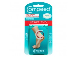 Compeed tiras ampollas mediano 5 uds Imagen del producto Compeed tiras ampollas mediano 5 uds