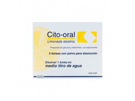 CITO-ORAL LIMONADA ALCALINA 5 BOLSAS Imagen del producto CITO-ORAL LIMONADA ALCALINA 5 BOLSAS