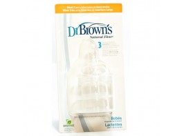 Dr.Brown's tetina boca ancha options 6m+ Imagen del producto Dr.Brown's tetina boca ancha options 6m+
