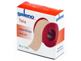 ESPARADRAPO GALENO TELA PIEL 5X1,5CM. Imagen del producto ESPARADRAPO GALENO TELA PIEL 5X1,5CM.