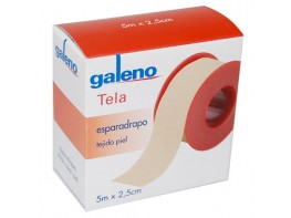 ESPARADRAPO GALENO TELA PIEL 5X2,5CM. Imagen del producto ESPARADRAPO GALENO TELA PIEL 5X2,5CM.