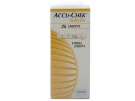 SOFTCLIX II 25 LANCETAS ROCHE Imagen del producto SOFTCLIX II 25 LANCETAS ROCHE