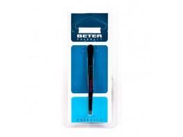PINZAS DEPILAR NEGRA RECTA BETER Imagen del producto PINZAS DEPILAR NEGRA RECTA BETER