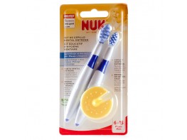 SET CEPILLO DENTAL NUK ENTRENA 2 UDS. Imagen del producto SET CEPILLO DENTAL NUK ENTRENA 2 UDS.