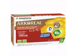 Arkopharma Arkoreal jalea real sin azúcar 20 ampollas de 1500mg Imagen del producto Arkopharma Arkoreal jalea real sin azúcar 20 ampollas de 1500mg