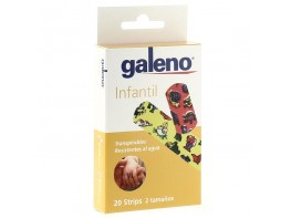 Galeno tiras galeno infantil 2 tamaños 20 und. Imagen del producto Galeno tiras galeno infantil 2 tamaños 20 und.
