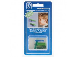 Maries Tapones silicona niños 2 uds Imagen del producto Maries Tapones silicona niños 2 uds