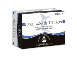 EL NATURALISTA CARTILAGO TIBURON 60 CAPS Imagen del producto EL NATURALISTA CARTILAGO TIBURON 60 CAPS
