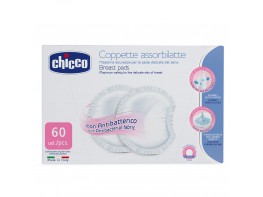 Chicco discos absorb. antibacterias 60u Imagen del producto Chicco discos absorb. antibacterias 60u