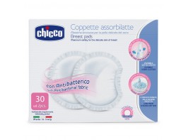 Chicco discos absorb. antibacterias 30u Imagen del producto Chicco discos absorb. antibacterias 30u