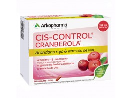 Arkopharma Cranberola Cis-Control arándano rojo 60 cápsulas Imagen del producto Arkopharma Cranberola Cis-Control arándano rojo 60 cápsulas
