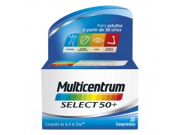 Multicentrum select 50+ 30 comprimidos Imagen del producto Multicentrum select 50+ 30 comprimidos