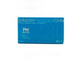 Cinfa solución fisiologica 20 unidosis Imagen del producto Cinfa solución fisiologica 20 unidosis