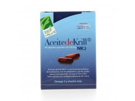 100% Natural Aceite krill 80 perlas Imagen del producto 100% Natural Aceite krill 80 perlas