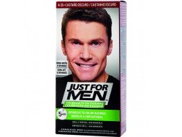 Just for men colorante en champú castaño oscuro Imagen del producto Just for men colorante en champú castaño oscuro
