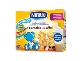 Nestlé Papilla líquida multicereales con miel 2x250ml Imagen del producto Nestlé Papilla líquida multicereales con miel 2x250ml