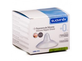 Suavinex Pezonera silicona T-M 2u Imagen del producto Suavinex Pezonera silicona T-M 2u