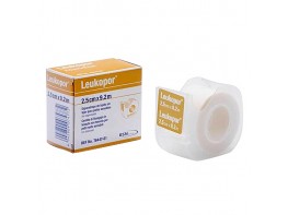 Leukopor papel dispensador 2,5 cm x 9,2 cm Imagen del producto Leukopor papel dispensador 2,5 cm x 9,2 cm