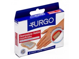 URGO QUEMADURAS 6 APOSITOS MEDIANOS Imagen del producto URGO QUEMADURAS 6 APOSITOS MEDIANOS