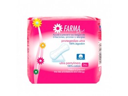 Protegeslip farmaconfort algodón 24uds Imagen del producto Protegeslip farmaconfort algodón 24uds