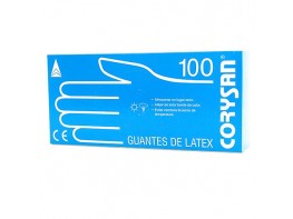 GUANTES CORYSAN LATEX T/PEQUEÑO 100 UND. Imagen del producto GUANTES CORYSAN LATEX T/PEQUEÑO 100 UND.